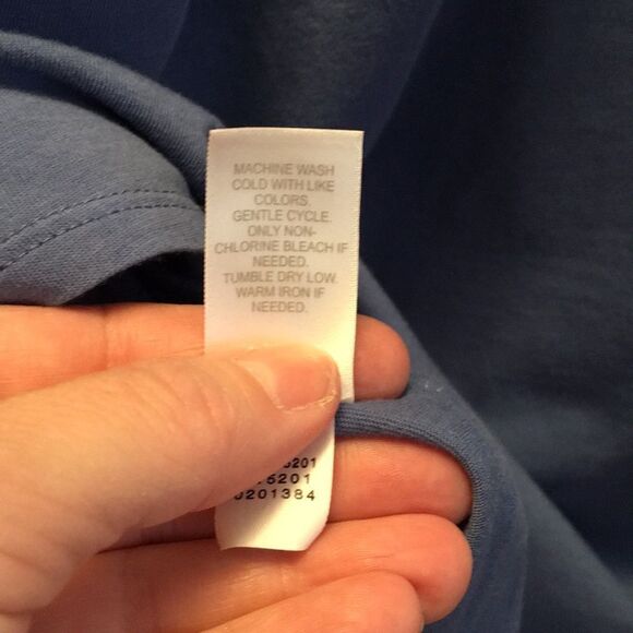 J Jill 3/4” sleeve Vneck Tunic w/ button down side - Picture 8 of 8